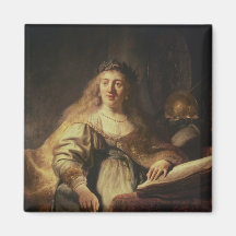 Saskia as Minerva Refrigerator Magnets