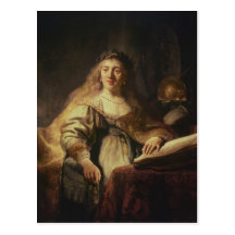 Saskia comme Minerva Cartes Postales