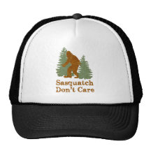 Sasquatch Don't Care Hat
