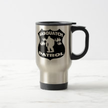 Sasquatch Patrol Forest Badge Mugs
