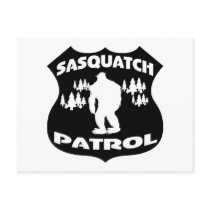 Sasquatch Patrol Forest Badge Post Cards