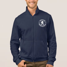 SASQUATCH RESEARCH TEAM - Bigfoot Pro's White Logo Printed Jacket