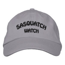 Sasquatch Watch Embroidered Cap Baseball Cap