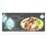 Sassy Christmas Ornaments New Couple Photo Cards