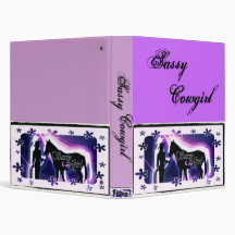 Sassy Cowgirl Binder