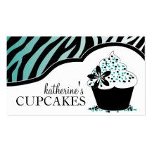 Sassy Cupcake Business Cards