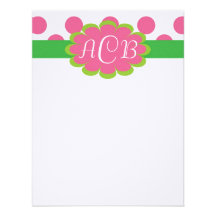 Sassy Dots Personalized Thank You Note Announcements