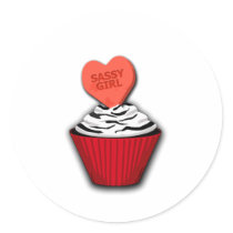 Sassy Girl Sticker