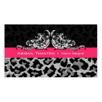Sassy Leopard Scallop - Animal Print Designer