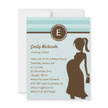 Sassy Mom Baby Shower Invitation - Blue