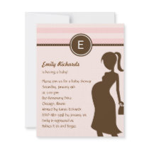 Sassy Mom Baby Shower Invitation - Pink