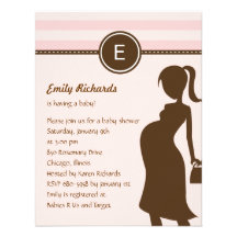 Sassy Mom Baby Shower Invitation - Pink