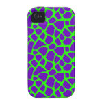 Sassy Purple Giraffe Print iPhone Case Vibe iPhone 4 Cases