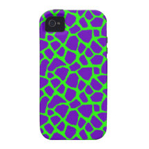 Sassy Purple Giraffe Print iPhone Case Vibe iPhone 4 Cases