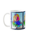 "Sassy Siren" Chubby Mermaid Diva Mug