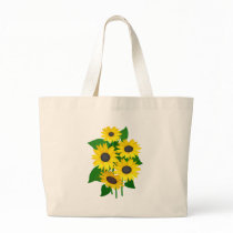 Sassy Sunflowers Tote Bag
