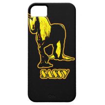 SASSY UNICORN iPhone 5 COVER