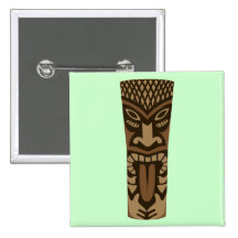 SassyTiki God Pinback Buttons