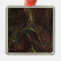 Satan Calling up his Legions Christmas Tree Ornaments
