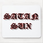 Satan Sux Christian item Mousepad