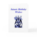 Satanic/Demonolatry Birthday cards