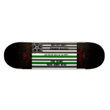 satanic flag, brazenbull, brazenbull, blood, blood skate decks