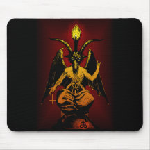 Satanic Goat mousepad