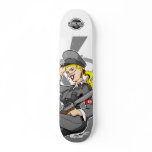 Satanic Warmerchant Pin-Up Woman Skate Boards