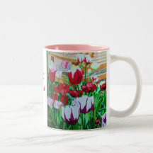 Satin Hearts Coffee Mugs