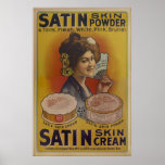 Satin Skin Powder/Cream Poster