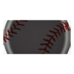 Satin Special Effect Made With BaseBall Photo Greeting Card