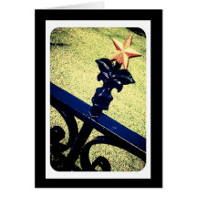 Saturate Star Greeting Card