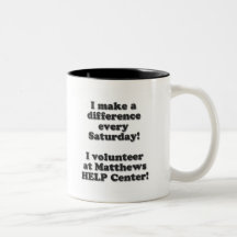 Saturday Volunteer mug