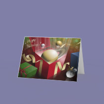 Saturn Happy Holidays cards