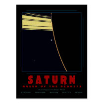 SATURN, Queen of the Planets Post Card postcards