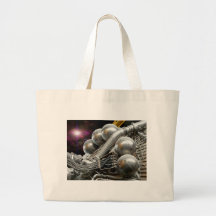 Saturn V Rocket Engine Canvas Bag
