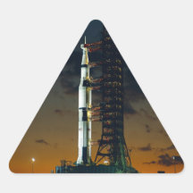 Saturn V rocket Stickers