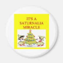 SATURNALIA pagan holiday Fridge Magnets