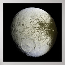 Saturn's Moon Iapetus as seen by the Cassini probe