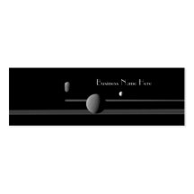 Saturn's Moons Bookmark Business Cards