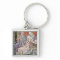 Satyr and Nymph Keychain