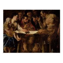 Satyr and Peasant, 1620 Postcards