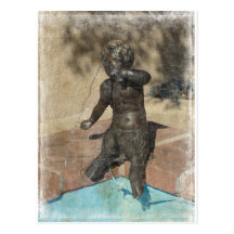 Satyr Fountain Post Card