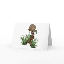Satyr Greeting Card