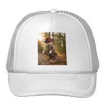 Satyr in Forest Baseball Hat