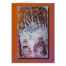 Satyr Watching Unicorns (card)