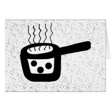 Saucepan Greeting Card