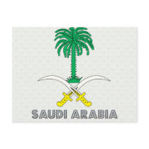 Saudi Arabia Coat of Arms Post Cards