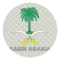 Saudi Arabia Coat of Arms Stickers