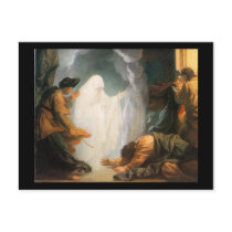Saul and the Witch of Endor, by Benjamin West Postcards